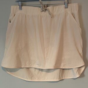 All in Motion Beige Layered Skort, XL
